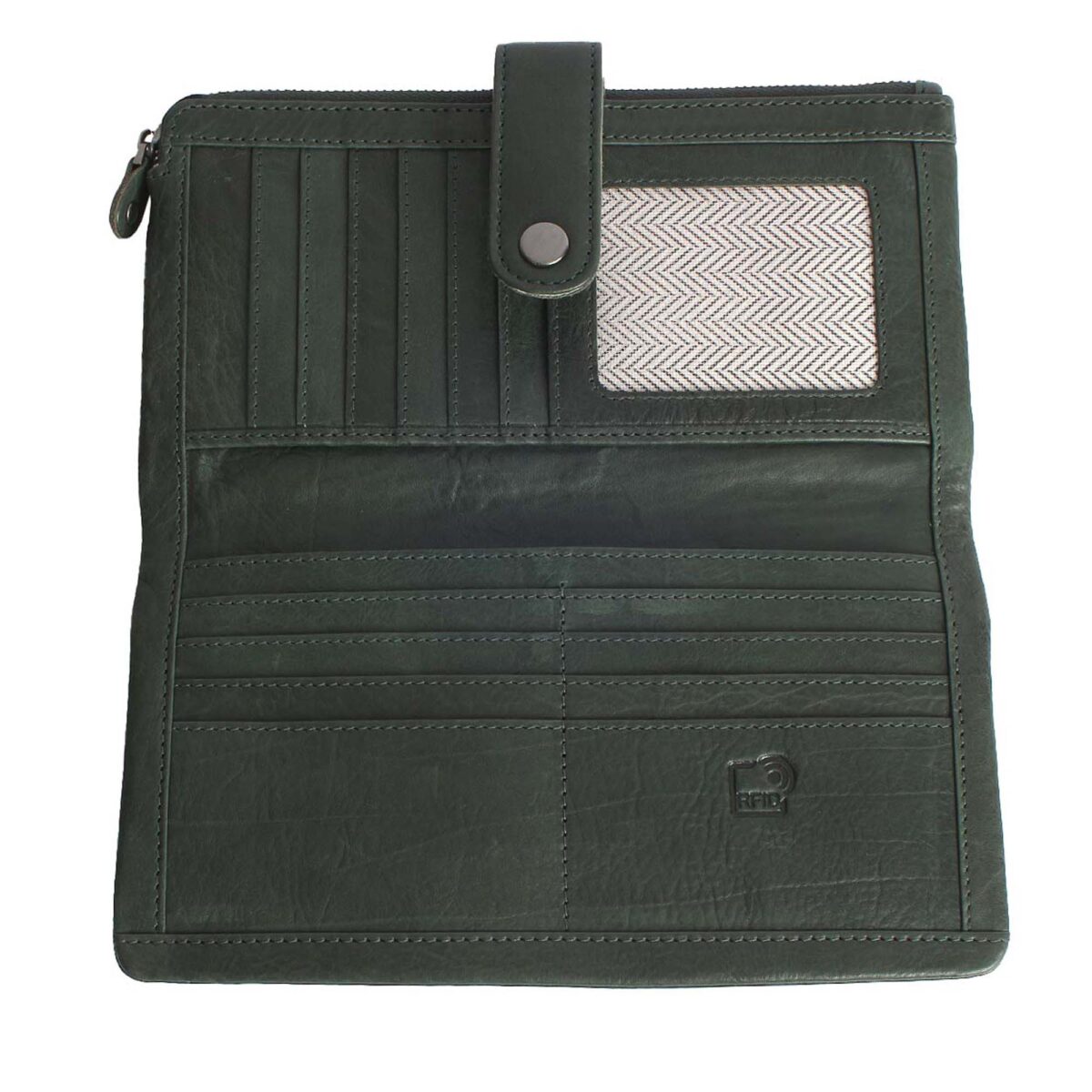 Porte-monnaie en cuir RFID New York 2A