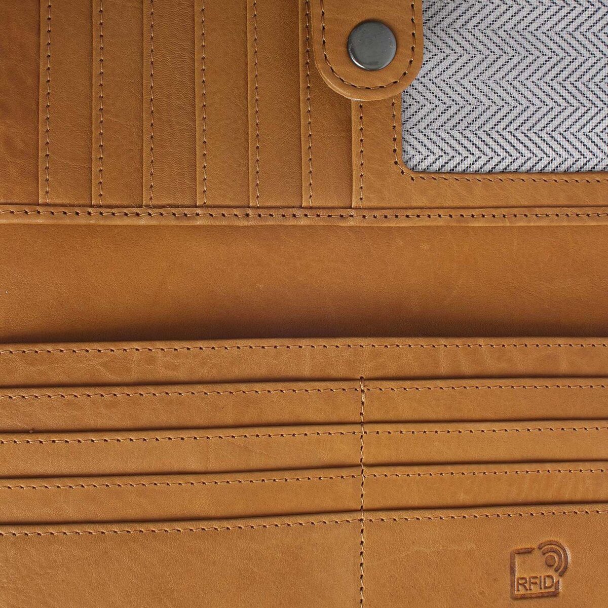 Porte-monnaie en cuir RFID New York 2A
