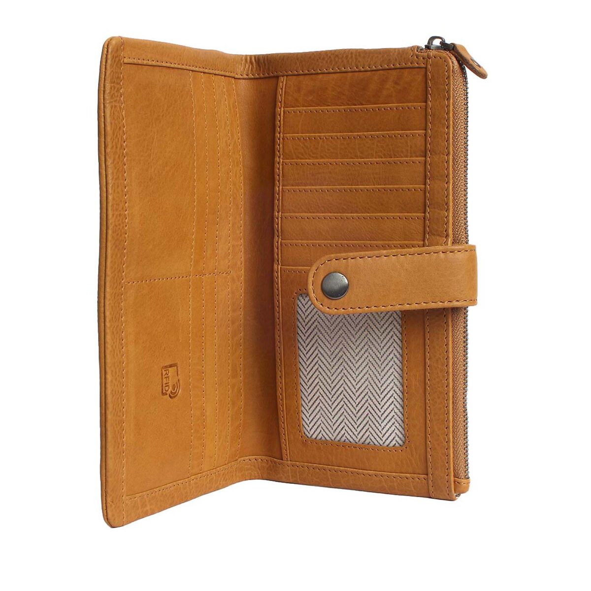 Porte-monnaie en cuir RFID New York 2A
