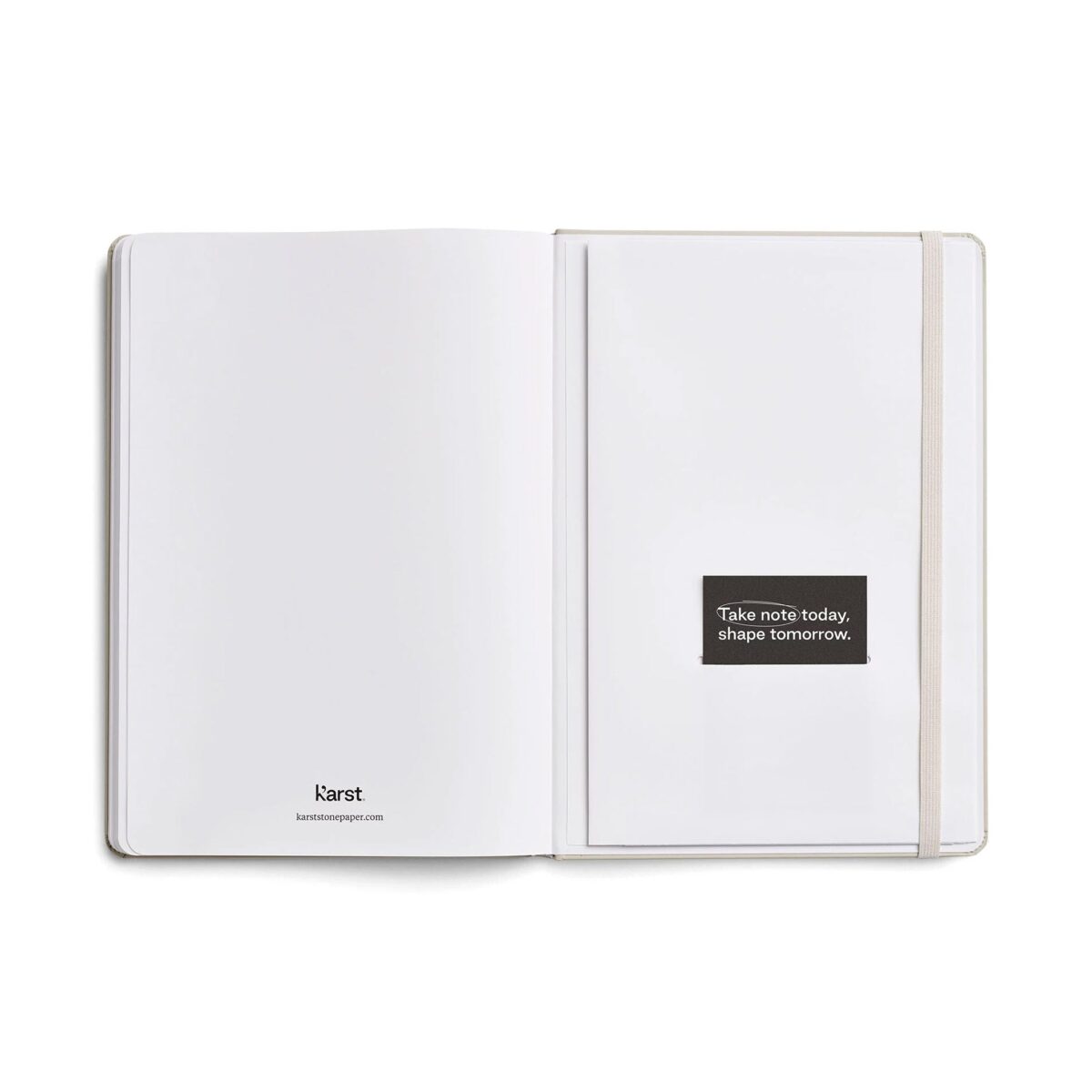 Karst Hardcover Notizbuch A5 Stone