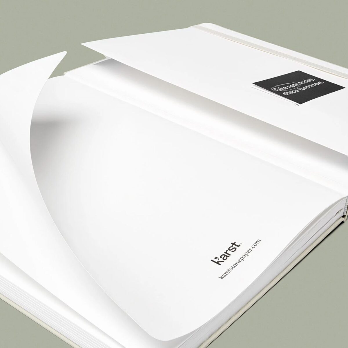 Karst Hardcover Notizbuch A5 Stone
