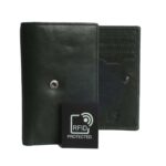 RFID leather wallet Vienna 1A