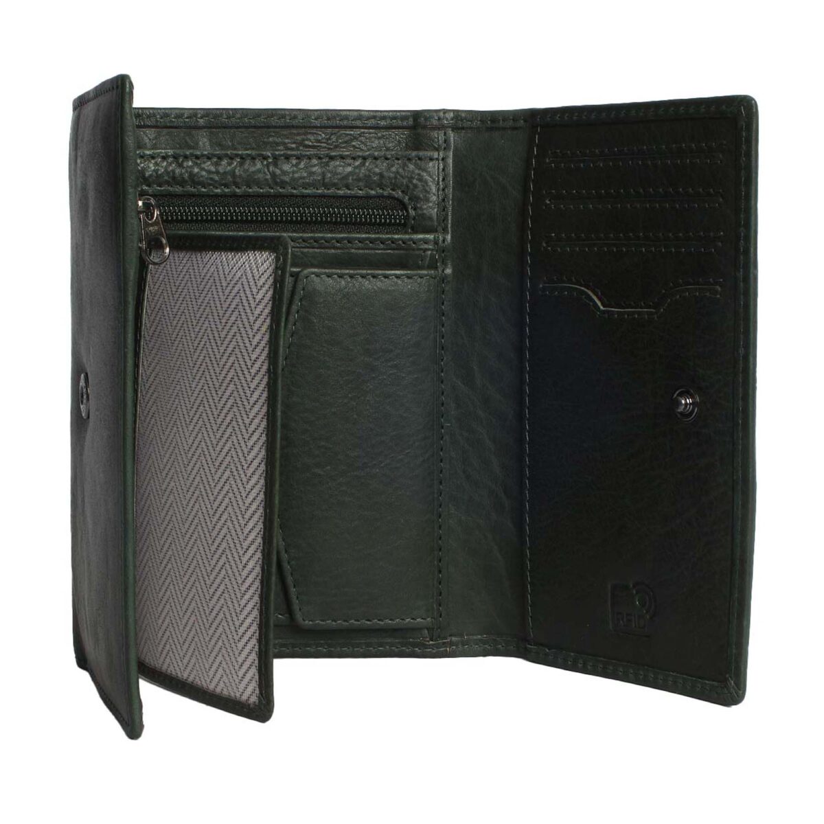 RFID leather wallet Vienna 1A
