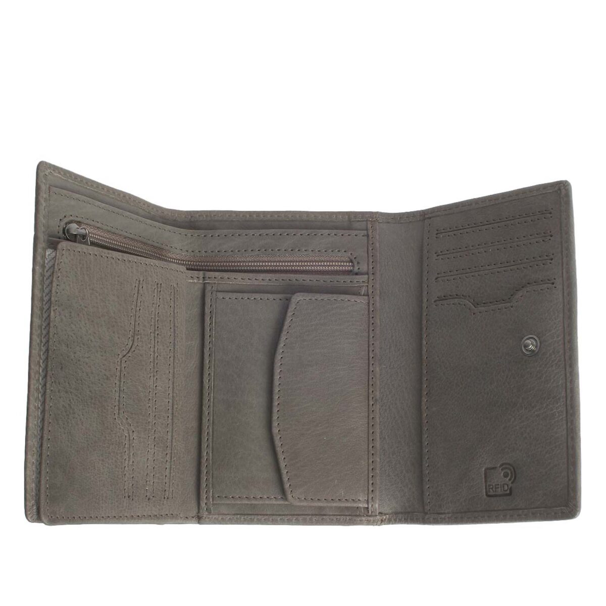 RFID leather wallet Vienna 1A