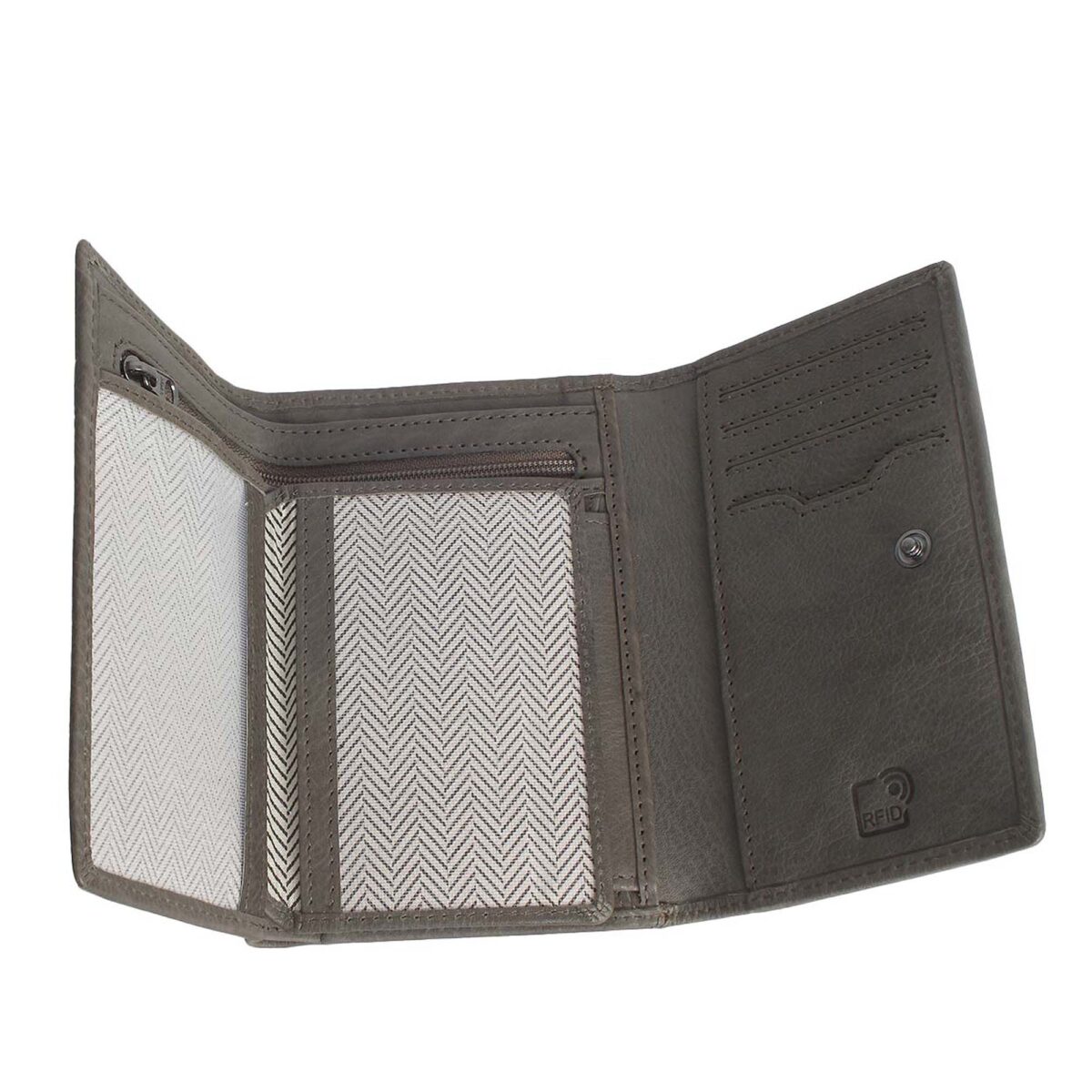 RFID leather wallet Vienna 1A