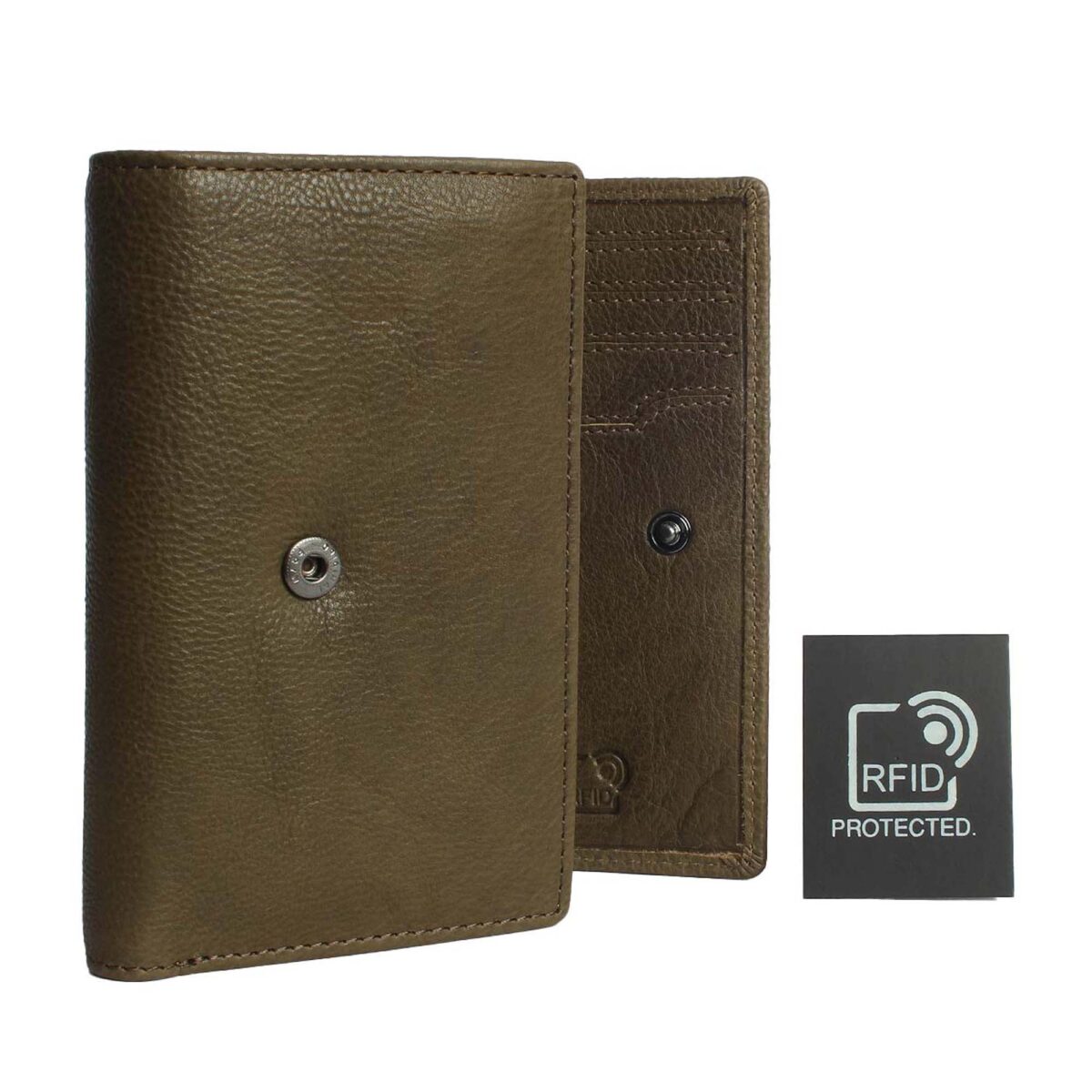 RFID leather wallet Vienna 1A