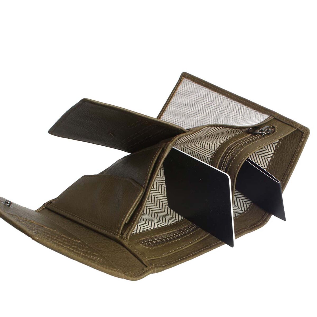 RFID leather wallet Vienna 1A