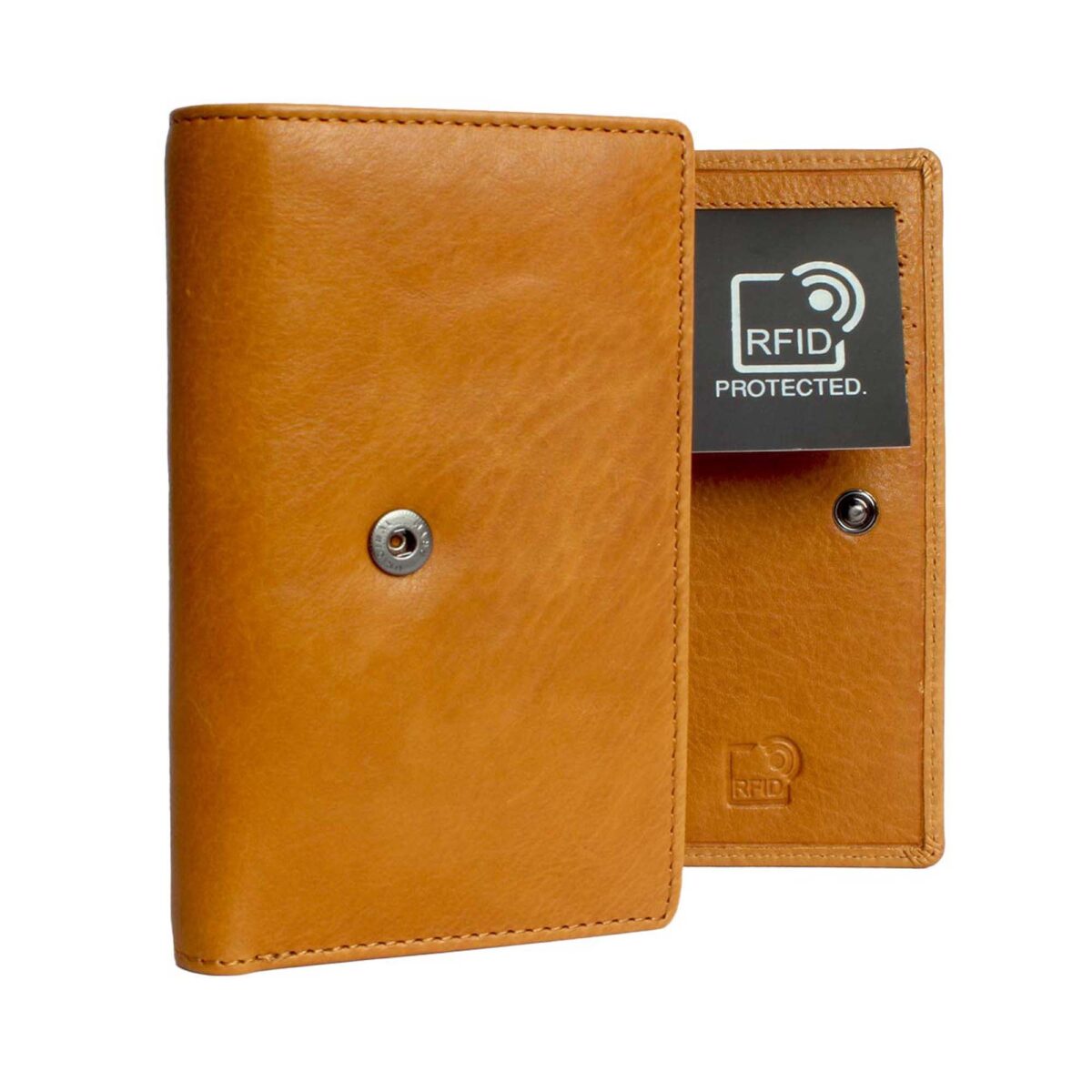 RFID leather wallet Vienna 1A