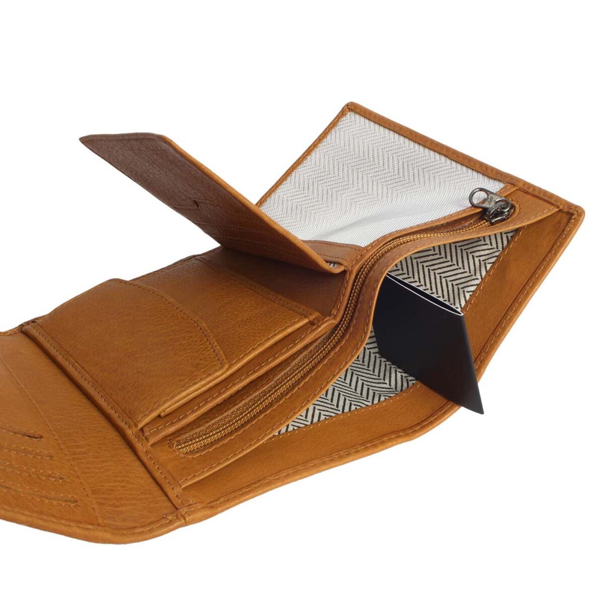 RFID leather wallet Vienna 1A