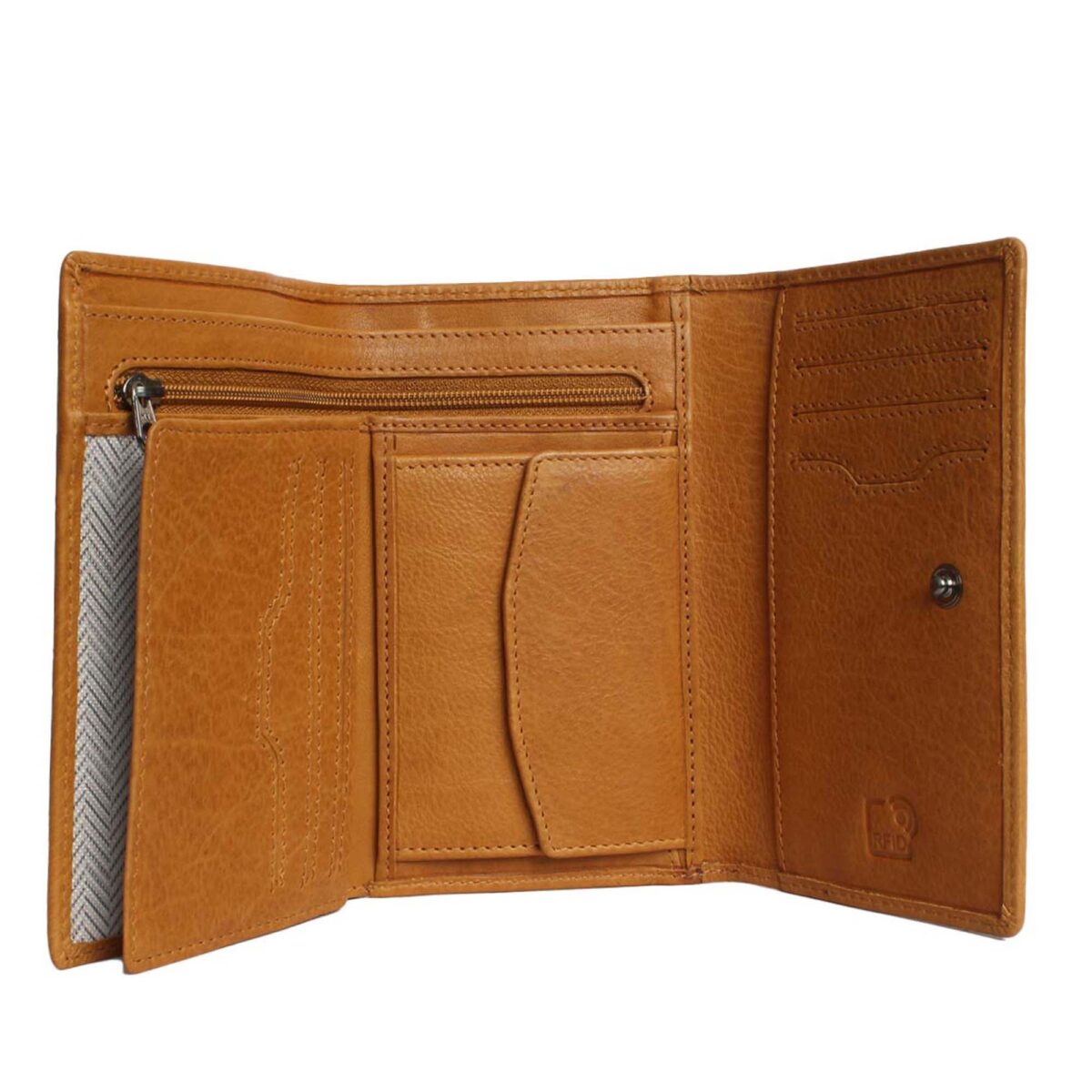 RFID leather wallet Vienna 1A