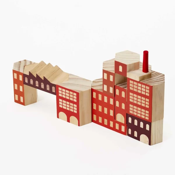Blocs de construction en bois Blockitecture Factory