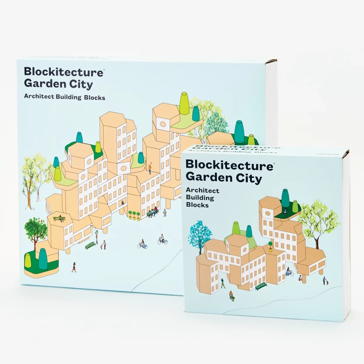 Areaware Blockitecture Garden City Holzbausteine, Detailansicht 3 | One Horizon