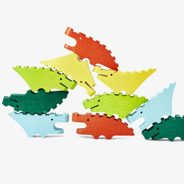 Croc Pile mini Stapelfiguren - Multicolor