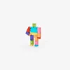 Areaware Cubebot Micro Wooden Robot, Multicolor | One Horizon