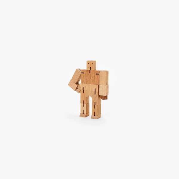 Cubebot Micro Holzroboter - Natur