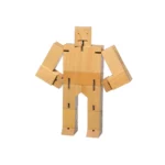 Areaware Cubebot Small Holzroboter, Detailansicht 5 | One Horizon