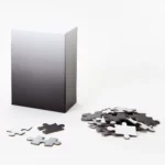 Areaware Gradient Puzzle, Small, 100 Pieces, Black & White | One Horizon