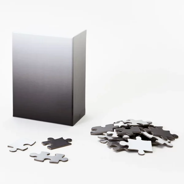 Areaware Gradient Puzzle small 100 Teile Schwarz & Weiss | One Horizon