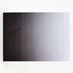 Areaware Gradient Puzzle, Small, 100 Pieces, Black & White, Detail View 3 | One Horizon