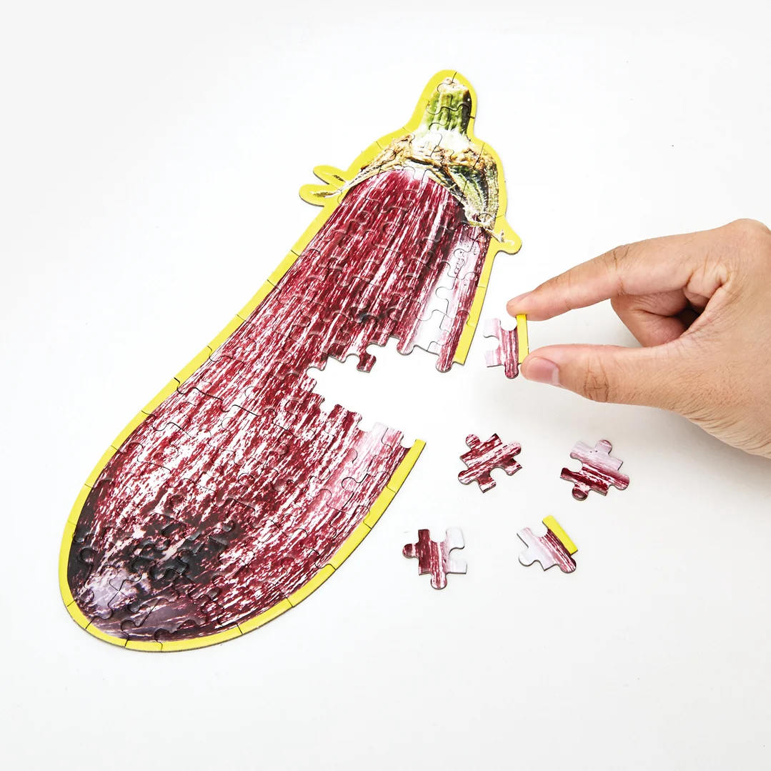 Areaware Little Puzzle Thing Aubergine | One Horizon