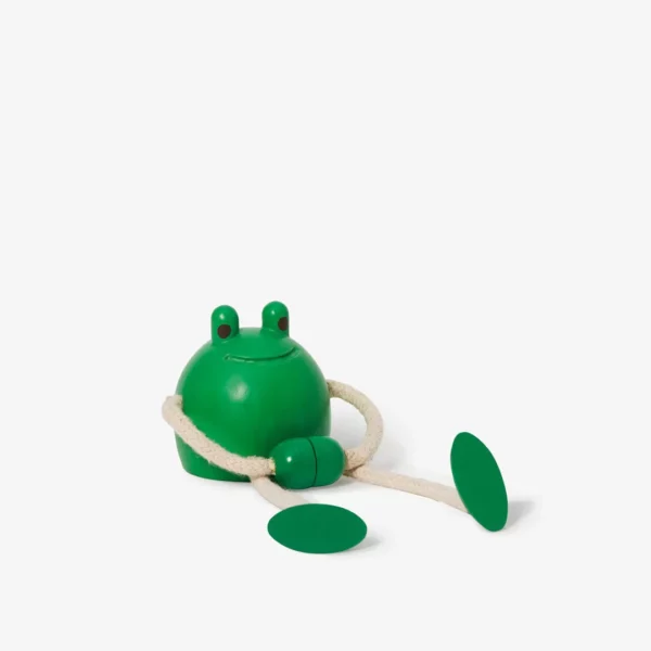 Les animaux en bois Palimals avec des aimants - Grenouille