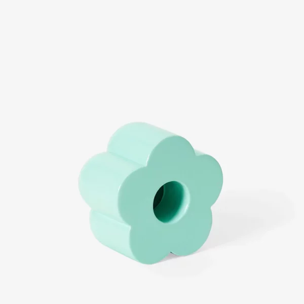 Poppy Concrete Candle and Incense Holders - Blue