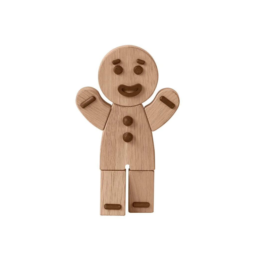 Boyhood Gingerbread Man (Oak), Detail View 3 | One Horizon
