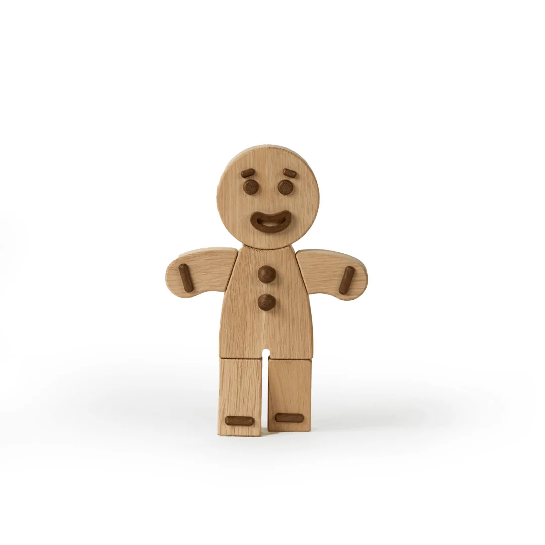 Boyhood Gingerbread Man (Oak), Detail View 4 | One Horizon