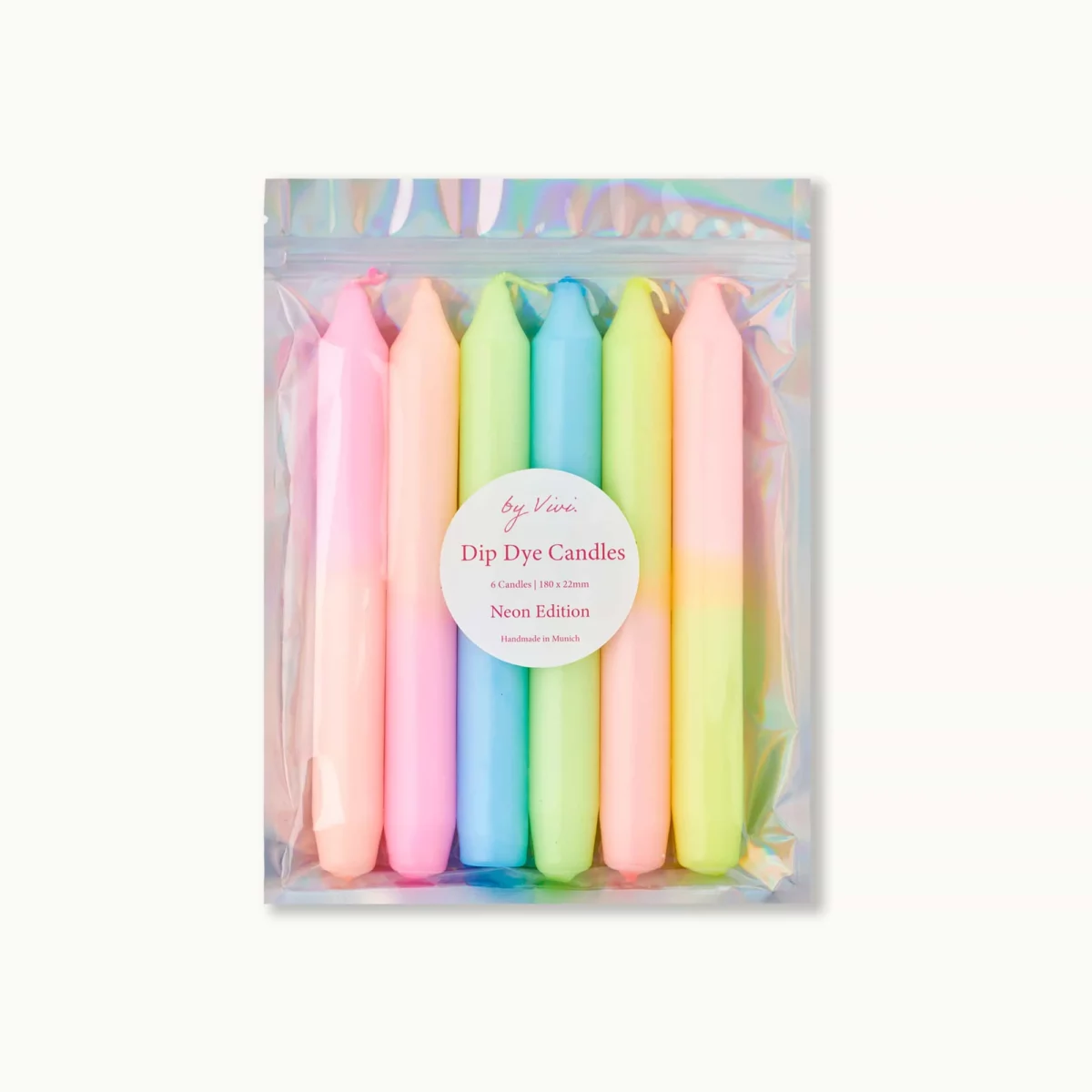 By Vivi Dip Dye Kerzen im 6er Set Love Edition | One Horizon
