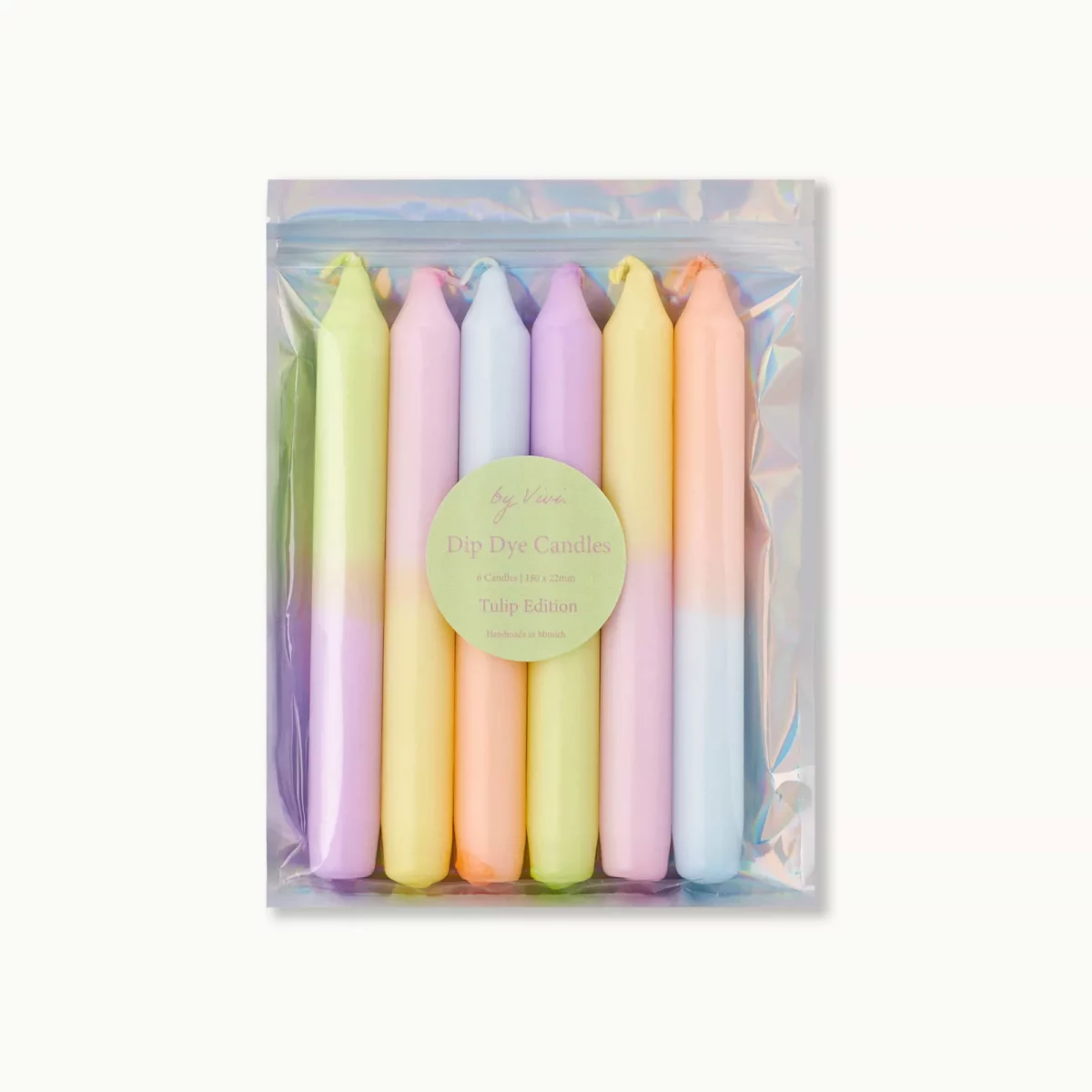 By Vivi Dip Dye Kerzen im 6er Set Love Edition, Detailansicht 4 | One Horizon