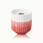 By Vivi Kerze im Glas Rot | One Horizon