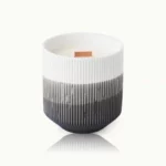 By Vivi Kerze im Glas Schwarz | One Horizon