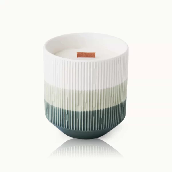 Candle in a glass - Taupe