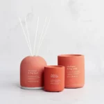 Chickidee Homeware Ltd Beton Diffusor Eisenkraut & Feigenblatt, Detailansicht 2 | One Horizon
