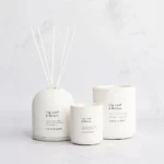 Chickidee Homeware Ltd Beton Diffusor Feigenblatt & Melone, Detailansicht 2 | One Horizon