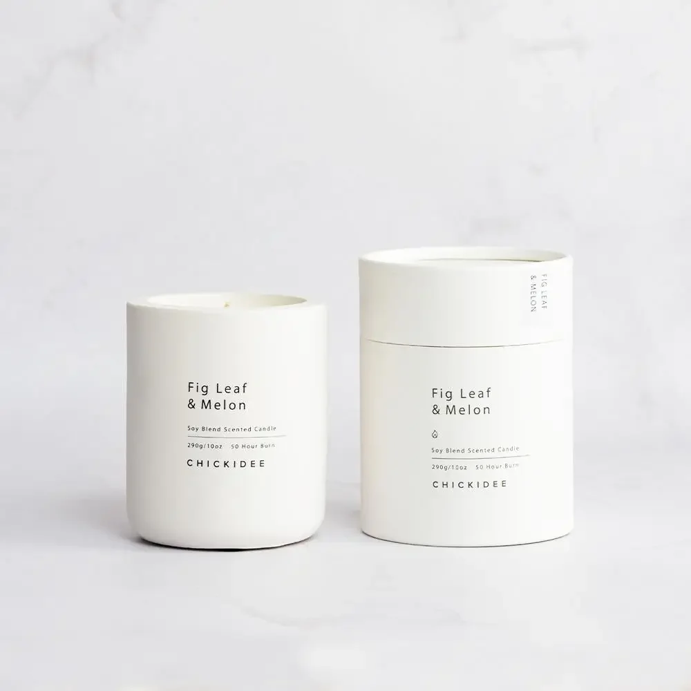 Chickidee Homeware Ltd Betonkerze Feigenblatt & Melone | One Horizon