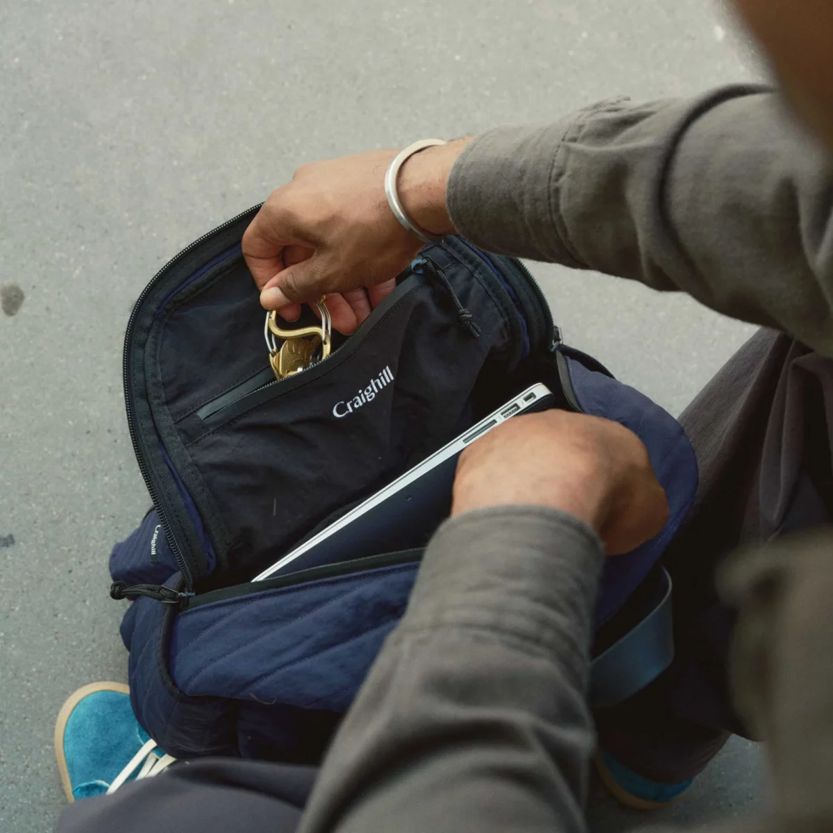 Craighill Arris Backpack Rucksack Marineblau, Detailansicht 5 | One Horizon