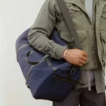 Craighill Arris Duffle Marineblau, Detailansicht 2 | One Horizon