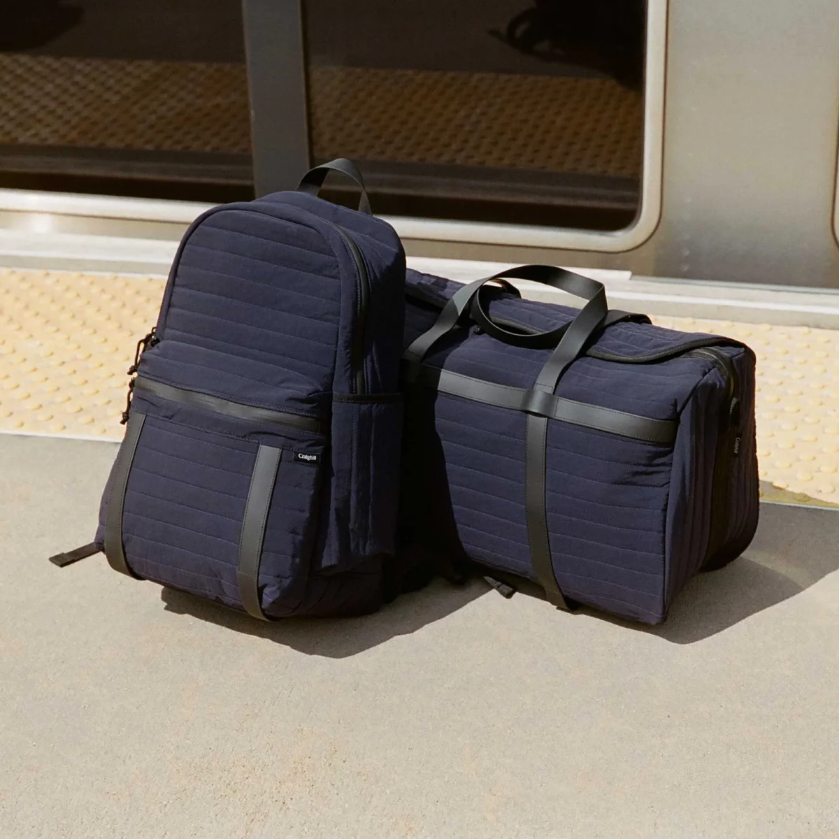 Craighill Arris Duffle Marineblau, Detailansicht 6 | One Horizon
