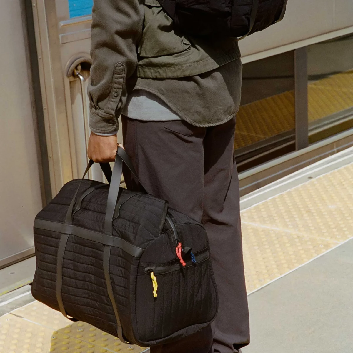 Craighill Arris Duffle Schwarz, Detailansicht 4 | One Horizon