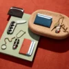 Craighill Batten Card Wallet Kartenetui Braun, Detailansicht 3 | One Horizon
