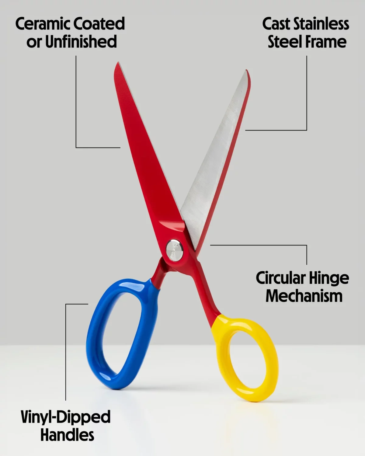 Ciseaux Craighill Chroma Scissors « Primary », vue détaillée 4 | One Horizon