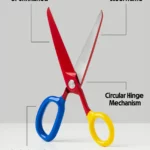 Ciseaux Craighill Chroma Scissors « Primary », vue détaillée 4 | One Horizon
