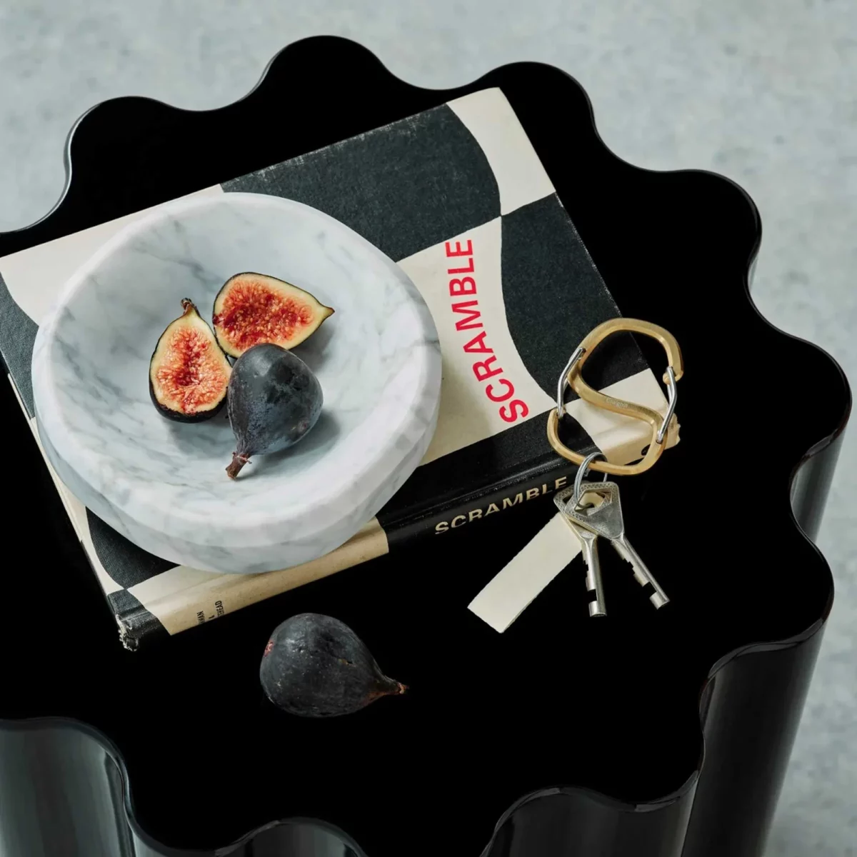 Craighill Facet Bowl Weiss Klein – 14 cm, Detailansicht 2 | One Horizon