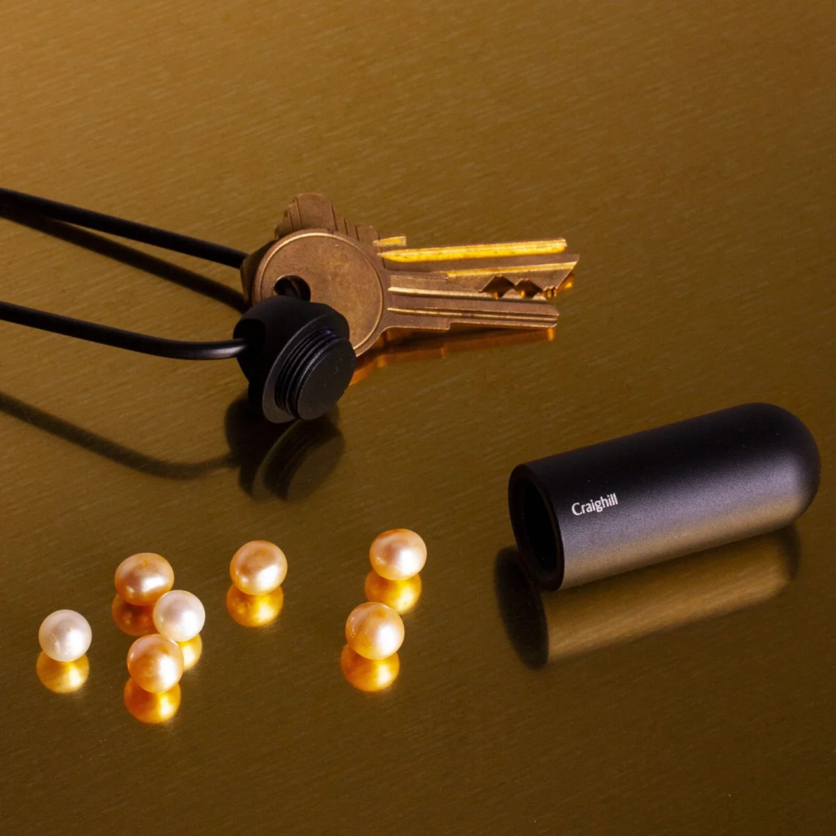 Craighill Key Capsule Keychain, Close-up 4 | One Horizon