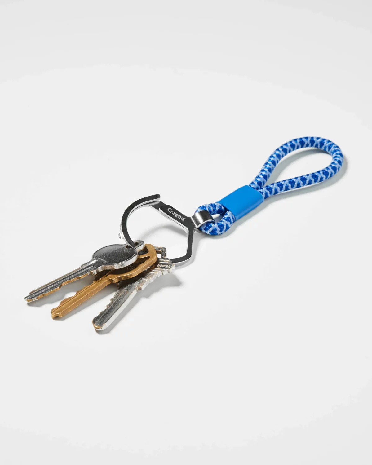 Craighill Rope Split Ring Kornblumenblau, Detailansicht 3 | One Horizon