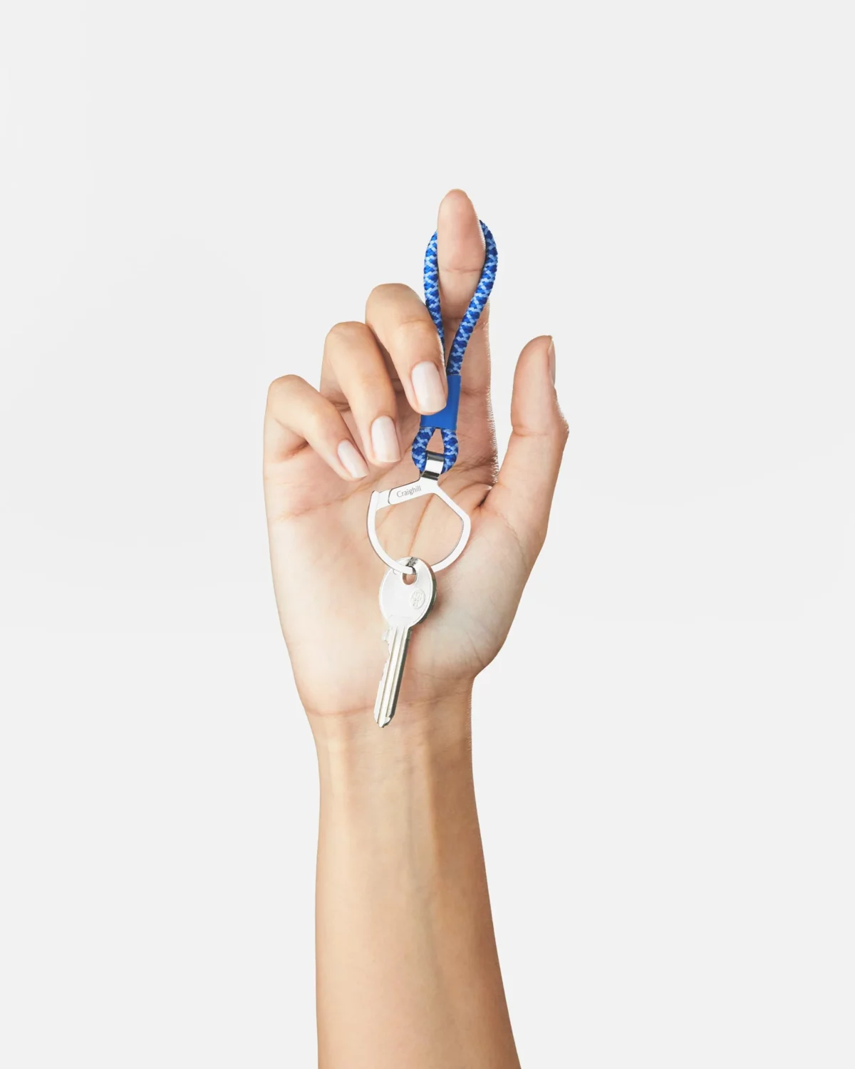 Craighill Rope Split Ring Kornblumenblau, Detailansicht 6 | One Horizon