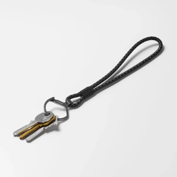 Rope Split Ring - Schiefergrau lang