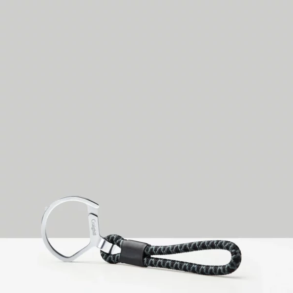 Rope Split Ring - Schiefergrau