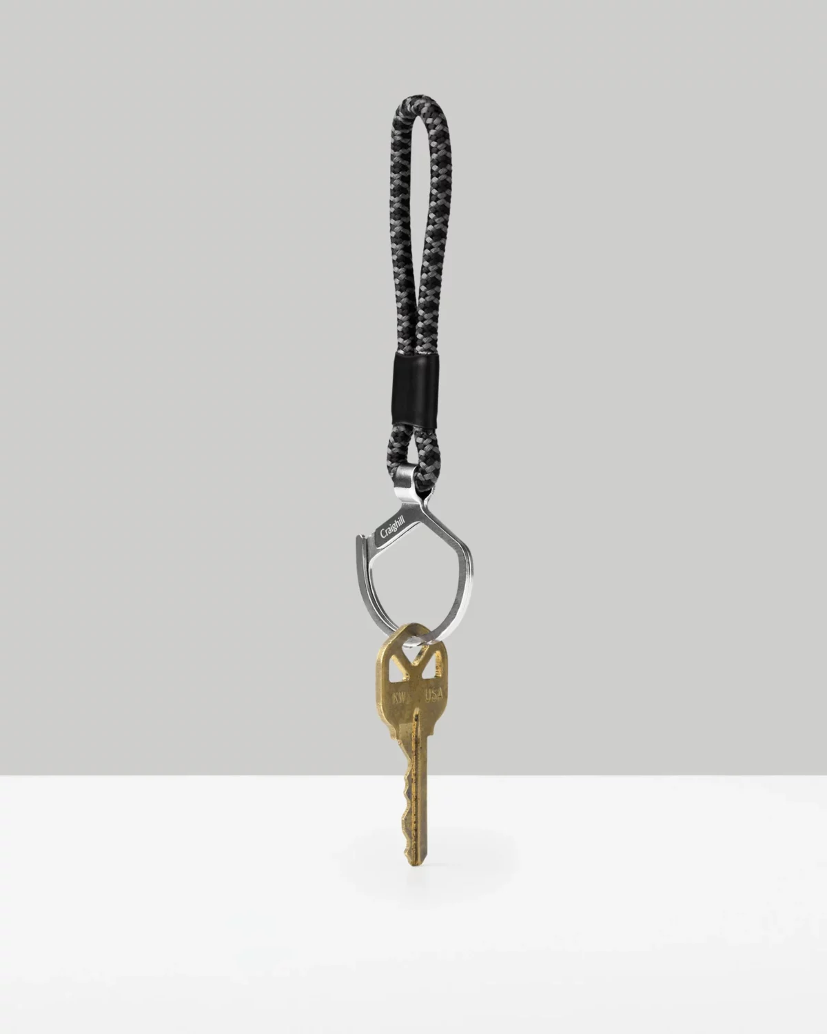 Craighill Rope Split Ring Schiefergrau lang, Detailansicht 4 | One Horizon